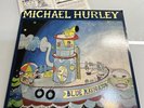 MICHAEL HURLEY - BLUE NAVIGATOR LP   CHERRY VINYL  1984 US ORIGINAL w/INSERT