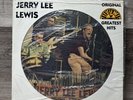 JERRY LEE LEWIS  Greatest Hits. 1983 Vinyl Picture Disc, RHINO. Excellent Copy