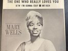 MARY WELLS The One Who Really PICTURE SLEEVE(sleeve only, no 45) BEAUTIFUL COPY