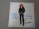 SIGNED Reba McEntire Not That Fancy  12X12 Album Flat Photo