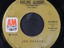 JOE COCKER: feelin' alright / with a little help from my friends A&M 7
