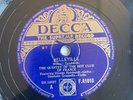 78 RPM DJANGO REINHARDT and Hot Club - Belleville - Liza - UK DECCA F. 41010