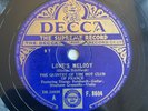 78 RPM DJANGO REINHARDT and Hot Club - Love's melody - Clouds - UK DECCA F. 8604