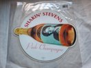 SHAKIN' STEVENS  PINK CHAMPAGNE  1990 Original PICTURE DISC SHAPED VINYL  MINT-