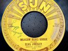 Elvis Presley - 45 - Sun 215 - Original - Milkcow Boogie Blues - Push Marks Rare