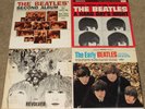 THE BEATLES: 4 LP Lot; REVOLVER; SECOND ALBUM; EARLY BEATLES; A HARD DAY'S NIGHT