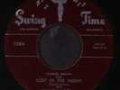 CHARLES BROWN: lost in the night / merry christmas baby SWING TIME 7