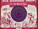 Elvis Presley HMV 45 -POP 405 Plum/Gold Label Blue Suede Shoes, Tutti Fr 1956 NM