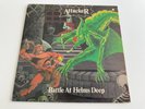 Attacker Battle At Helms Deep LP 1985 Metal Blade LP Rare Rock Running Wild
