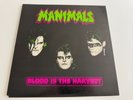 Manimals Blood Is The Harvest 1985 LP Rare KBD Private Punk Metal Misfits Horror