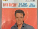 GOLD STANDARD SERIES Elvis Presley Blue Moon 45 Rpm Vinyl Record Rock