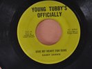 BABBY SHAKIE Give My Heart For Sure REGGAE 45 YOUNG TUBBY'S RARE MISPRINT