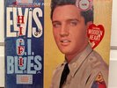 ELVIS PRESLEY G.I. Blues LPM 2256 Shrink HYPE STICKER Wooden Heart BLUE SUEDE