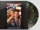 TOP GUN Music From The Motion Picture SCORE Radar Splatter vinyl record  /100