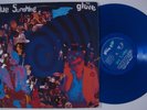 GLOVE Blue Sunshine ROUGH TRADE/WONDERLAND LP VG+ blue vinyl e