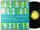 Miles Davis - Bags' Groove LP - Prestige - 7109 Mono DG RVG