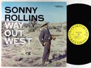 Sonny Rollins - Way Out West LP - Contemporary - OJC-337 VG+