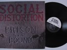 SOCIAL DISTORTION Prison Bound TIME BOMB LP VG+ e