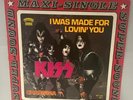 KISS German 12 inch Single EP LP I Was Made For Lovin' You Ships from USA