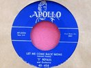 THE 5 ROYALES - Let Me Come Back Home / What's That - clean 45 rpm - Apollo 458