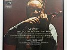 DAVID & IGOR OISTRAKH ⸺ MOZART the 5 violin concertos ⸺ EMI 4xLPs box NM