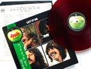 ORIGINAL 1971 RED VINYL THE BEATLES LET IT BE LP JAPAN RARE