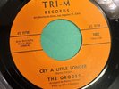 THE GRODES   CRY A LITTLE LONGER   TRI-M RECORDS 1002   Rare Orig. ‘65 GARAGE 45