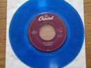 THE BEATLES – Something / Come Together BLUE VINYL Capitol Jukebox 7”