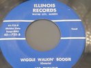 ART ONTARIO Wiggle Walkin Boogie ILLINOIS 725 Rockabilly 45 original press 1958