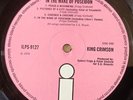 King Crimson LP In The Wake Of Poseidon UK Pink Island 1st Press & 1973 TICKET