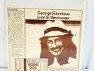 George Harrison Live In Vancouver Vinyl Record SHRINK SODD 005 2LP EX 1975