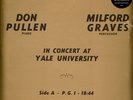 Milford Graves / Don Pullen - In Concert At Yal (Vinyl LP - 1966 - US - Reissue)