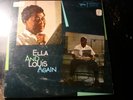 ELLA FITZGERALD AND LOUIS ARMSTRONG AGAIN LP RECORD GATEFOLD DG