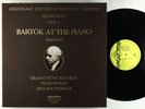 Bela Bartok - At The Piano: Vol. 1 8xLP - Hungaroton LPX 12326-33 Mono VG++