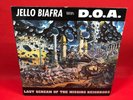 JELLO BIAFRA D.O.A. Last Scream Of The Missing Neighbors 1989 vinyl LP + INSERT