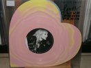 TAYLOR SWIFT LOVER LIVE FROM PARIS PINK IN BLUE & YELLOW HEART SHAPE LP ME DAY