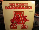 70's ARKANSAS BASKETBALL The Mighty Razorbacks Jim Hurley T. Cook LP NAPA VG+/VG