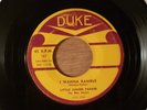 Little Junior Parker I Wanna Ramble/Backtracking RARE  1955 R&B Blues Push Marks