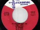 Sweet Soul Dancer LEE WILLIAMS & CYMBALS 