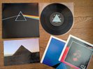 PINK FLOYD The Dark Side Of The Moon JAPAN LP Book 2 Poster Solid Blue EOP-80778