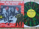 Punk & Disorderly 3  Ltd Splatter LP  Oi  Exploited Adicts Violators Vibrators