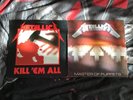 Metallica-Kill em all & Master of puppets/1983 & 1986 first press