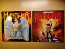 Manowar - Battle Hymns & Kings Of Metal LPs - Heavy Metal - Iron Maiden Saxon