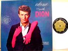 DION - Alone With Dion - '61 Laurie lbl EX vinyl LP - PHOTOS INTACT - MR - 1E/1E