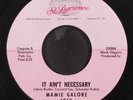 MAMIE GALORE: it ain't necessary / don't think i could stand it ST. LAWRENCE 7