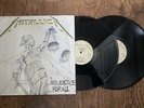 Metallica …And Justice For All Vinyl LP Record 1988 Vertigo 836062-1 +Inners