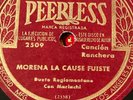 Peerless Latin MEXICO 1920s Hermanas Ruelas - Tres Carinos/Cause Fuiste Ranchera