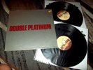 KISS DOUBLE PLATINUM 2 LP ORIG 1982 GERMANY CHANGED SS ON COVER RARE ALIVE II EX