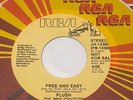 Plush: Free And Easy (Stereo) / (Mono) 45 - RCA - Soul Funk Boogie