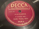GAMELAN 78 RPM Record Indonesian Folk Bali Indonesia Gong Balinese Decca 20139